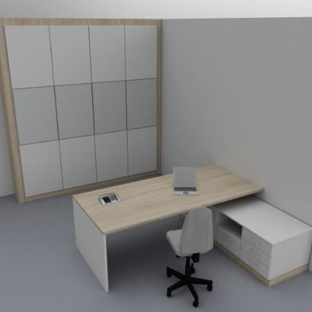 3D-Planung Büromöbel