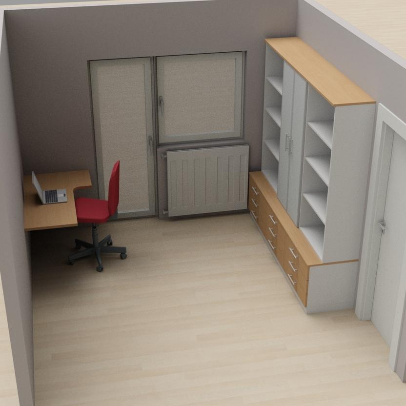 3D-Planung individueller Arbeitsbereich