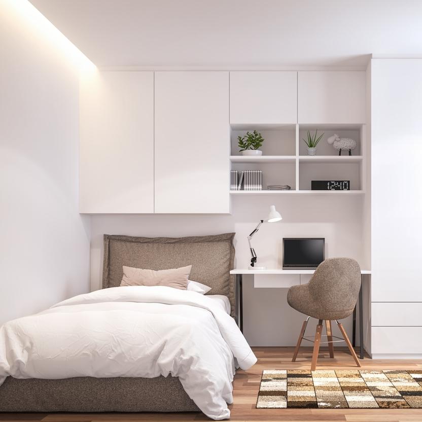 Wandschrank im Kinderzimmer